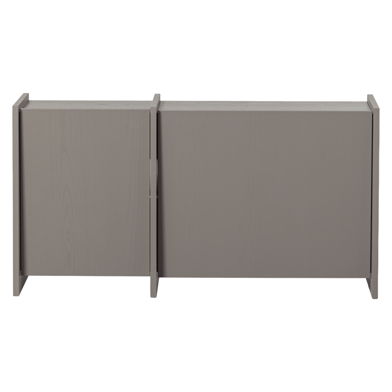 TV-benk Brock 102 cm, Varmgrå