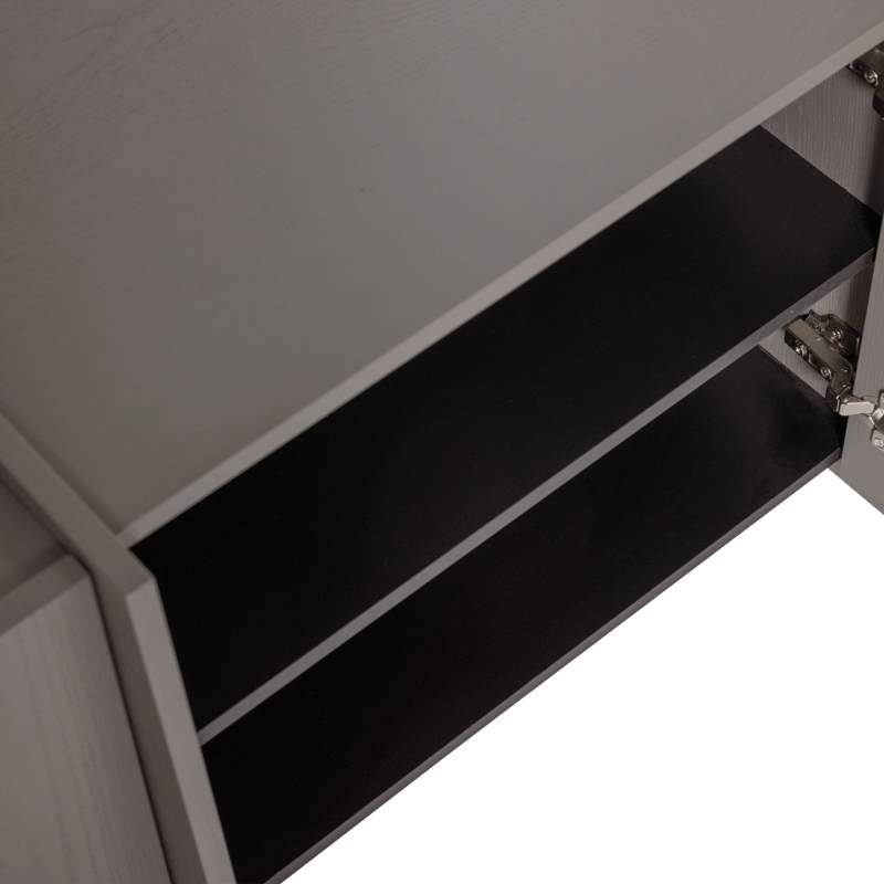 TV-benk Brock 102 cm - Varmgrå - Møbler - Mediamøbel & tv møbel - TV-skap