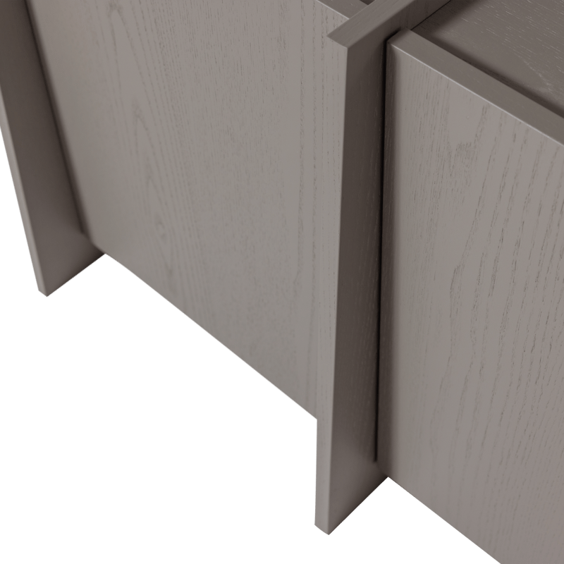 TV-benk Brock 102 cm - Varmgrå - Møbler - Mediamøbel & tv møbel - TV-skap