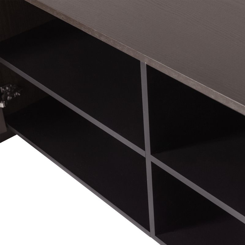 TV-benk Brock 200 cm - Mellombrun - Møbler - Mediamøbel & tv møbel - TV-skap