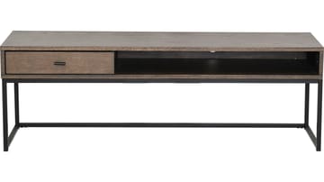 TV-benk Eiknor 120 cm - Brunlakkert eik - Møbler - Mediamøbel & tv møbel - TV-benk & mediabenk