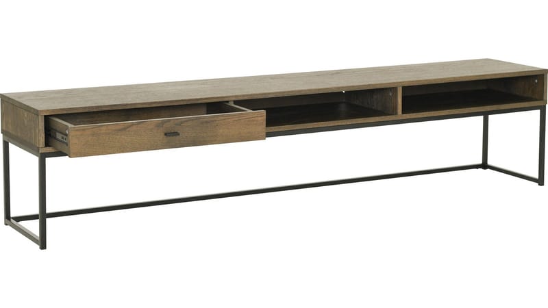 TV-benk Eiknor 180 cm - Brunlakkert eik - Møbler - Mediamøbel & tv møbel - TV-benk & mediabenk