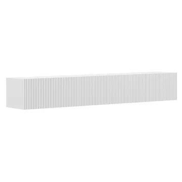 TV-benk Hanah Home Ada (180 x 28,6 x 31,4 cm) Hvit - Hvit - Møbler - Mediamøbel & tv møbel - TV-benk & mediabenk