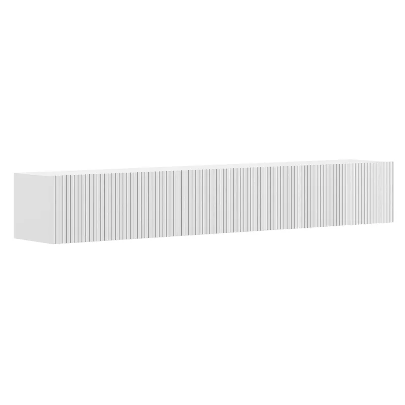 TV-benk Hanah Home Ada (180 x 28,6 x 31,4 cm) Hvit - Hvit - Møbler - Mediamøbel & tv møbel - TV-benk & mediabenk