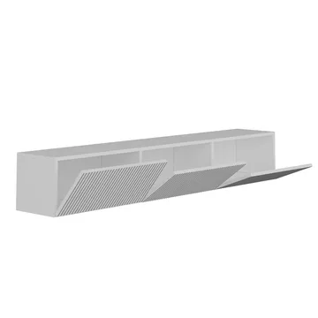 TV-benk Hanah Home Ada (180 x 28,6 x 31,4 cm) Hvit - Hvit - Møbler - Mediamøbel & tv møbel - TV-benk & mediabenk