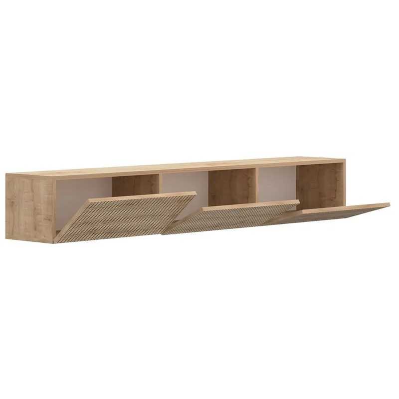 TV-benk Hanah Home Ada (180 x 28,6 x 31,4 cm) Sapphire Oak - Sapphire Oak - Møbler - Mediamøbel & tv møbel - TV-benk & mediabenk