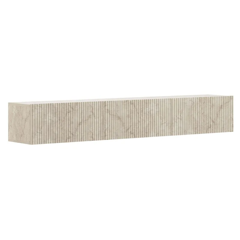 TV-benk Hanah Home Ada (180 x 28,6 x 31,4 cm) Travertin - Travertin - Møbler - Mediamøbel & tv møbel - TV-benk & mediabenk