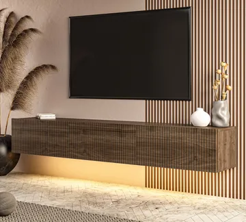 TV-benk Hanah Home Ada (180 x 28,6 x 31,4 cm) Valnøtt - Valnøtt - Møbler - Mediamøbel & tv møbel - TV-benk & mediabenk