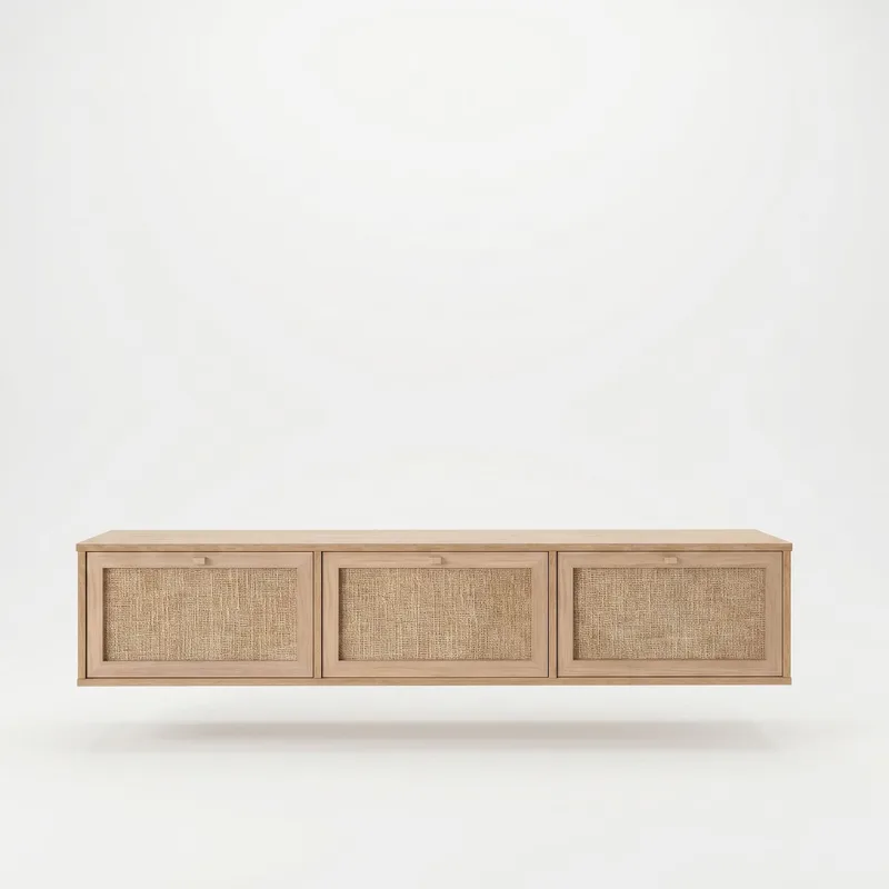 TV-benk Hanah Home Dune (180 x 35,6 x 32 cm) Eik, Eik