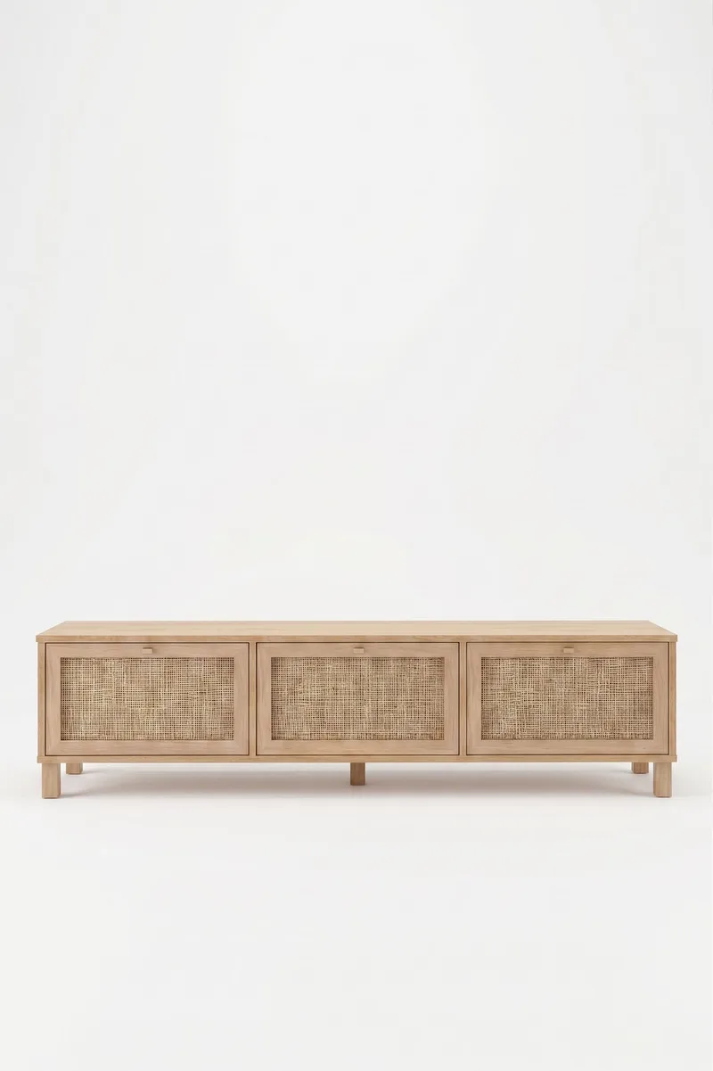 TV-benk Hanah Home Dune (180 x 45,6 x 32 cm) Eik, Eik