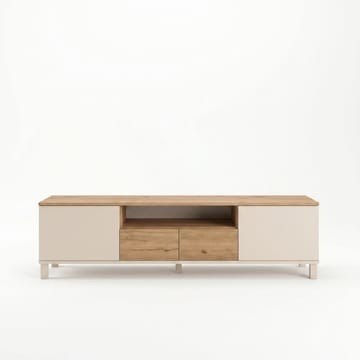 TV-benk Hanah Home Mood (180 x 49,2 x 35 cm) Sand Oak - Sand og eik - Møbler - Mediamøbel & tv møbel - TV-benk & mediabenk