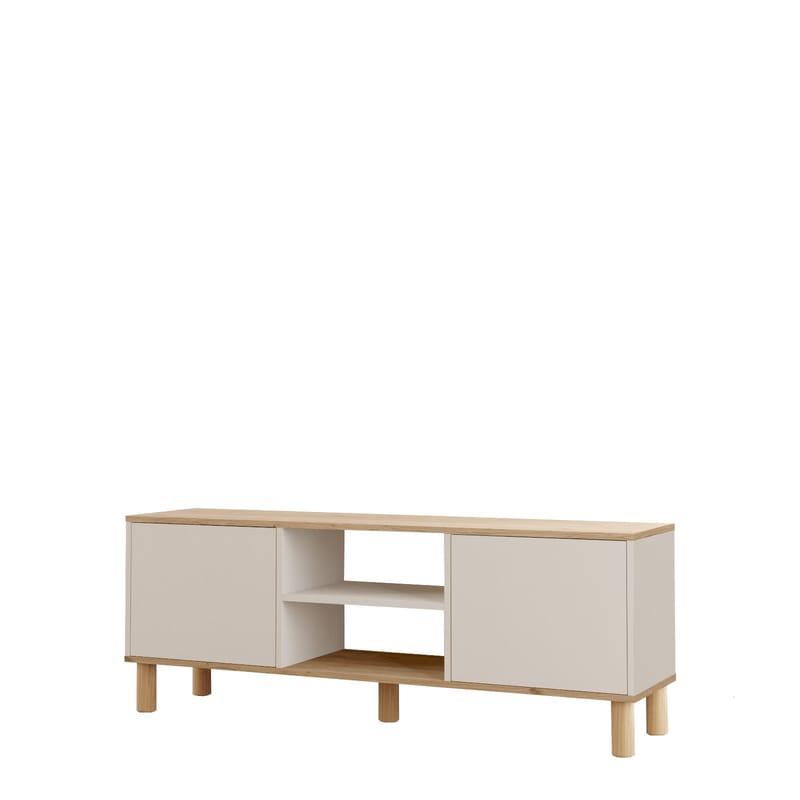 TV-benk Homitis Alston (160 x 59,1 x 40 cm) Eik kashmir, undefined