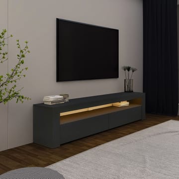 TV-benk Homitis Bati (150 x 46,8 x 36,8 cm) Antrasitt - Møbler - Mediamøbel & tv møbel - TV-benk & mediabenk