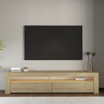 TV-benk Homitis Bati (150 x 46,8 x 36,8 cm) Sapphire Oak - Møbler - Mediamøbel & tv møbel - TV-benk & mediabenk