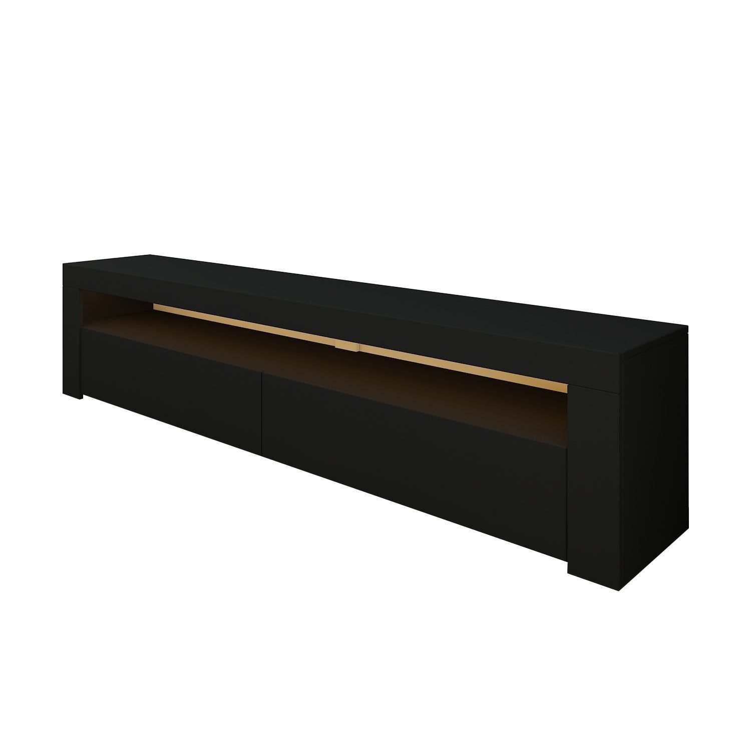 TV-benk Homitis Bati (150 x 46,8 x 36,8 cm) Svart -