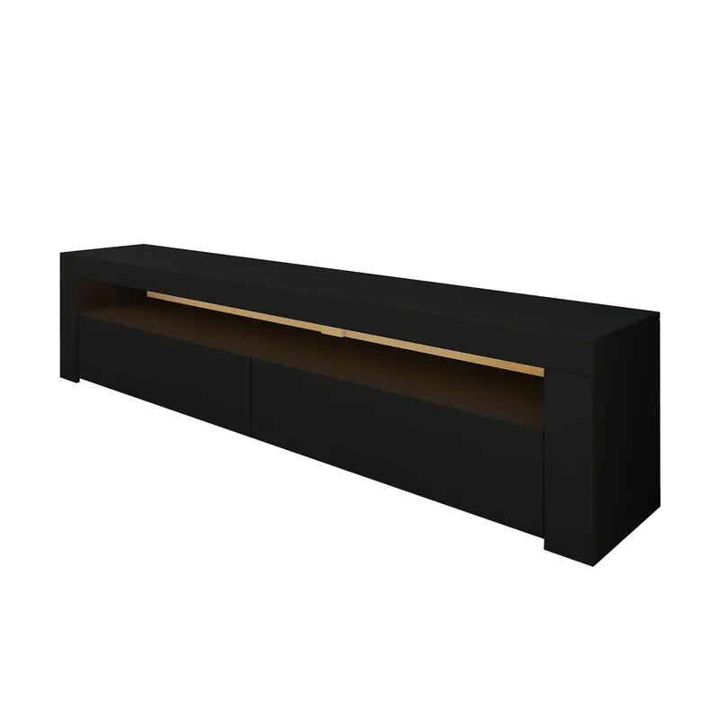 TV-benk Homitis Bati (150 x 46,8 x 36,8 cm) Svart, undefined