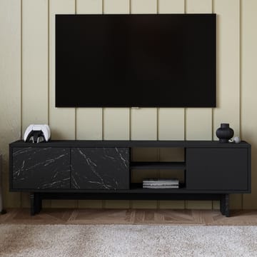 TV-benk Homitis Ravello (150 x 45 x 30 cm) Svart marmor - Møbler - Mediamøbel & tv møbel - TV-benk & mediabenk