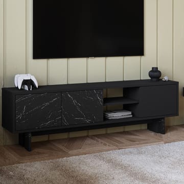 TV-benk Homitis Ravello (150 x 45 x 30 cm) Svart marmor - Møbler - Mediamøbel & tv møbel - TV-benk & mediabenk
