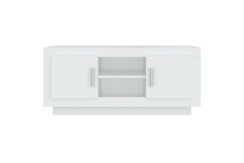 TV-benk hvit 102x35x45 cm konstruert tre - Hvit - Møbler - Mediamøbel & tv møbel - TV-benk & mediabenk