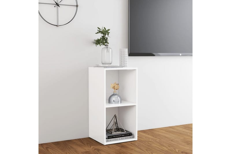 TV-benk hvit 72x35x36,5 cm sponplate - Hvit - Møbler - Mediamøbel & tv møbel - TV-benk & mediabenk