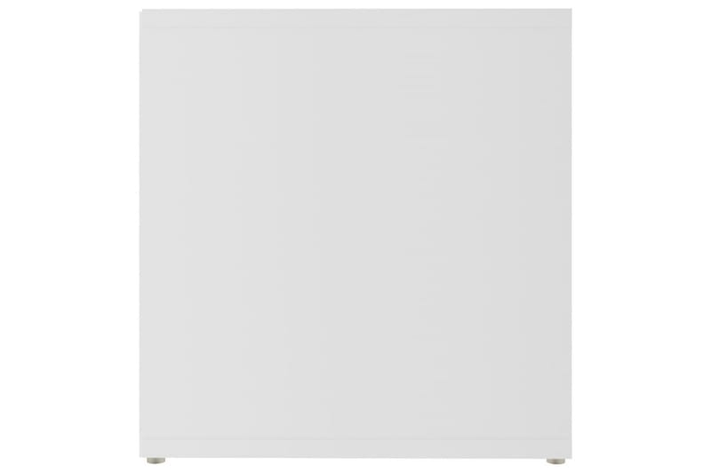 TV-benk hvit 72x35x36,5 cm sponplate - Hvit - TV-benk & mediabenk