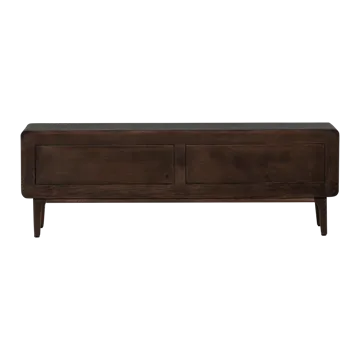 TV-benk Liya 150 cm - Mørkebrun - Møbler - Mediamøbel & tv møbel - TV-benk & mediabenk