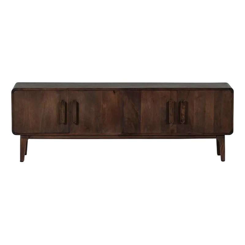 TV-benk Liya 150 cm, Mørkebrun