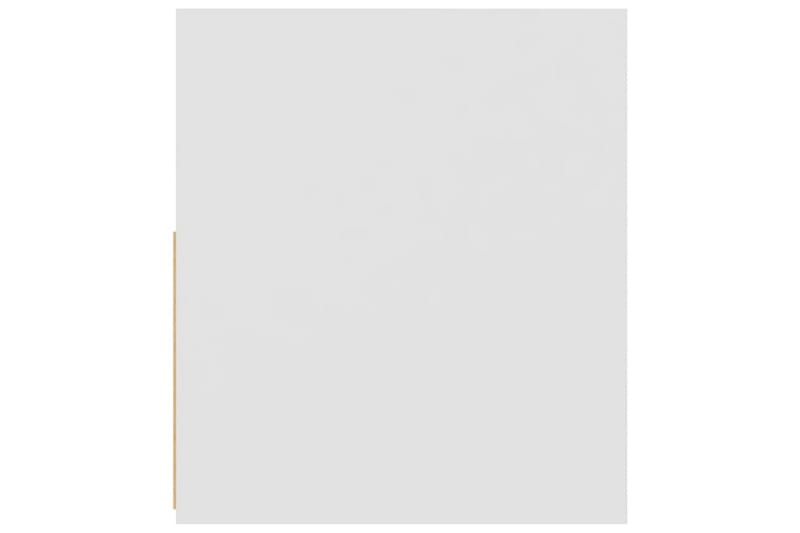 TV-benk med LED-lys hvit 120x35x40 cm - Hvit - Møbler - Mediamøbel & tv møbel - TV-benk & mediabenk