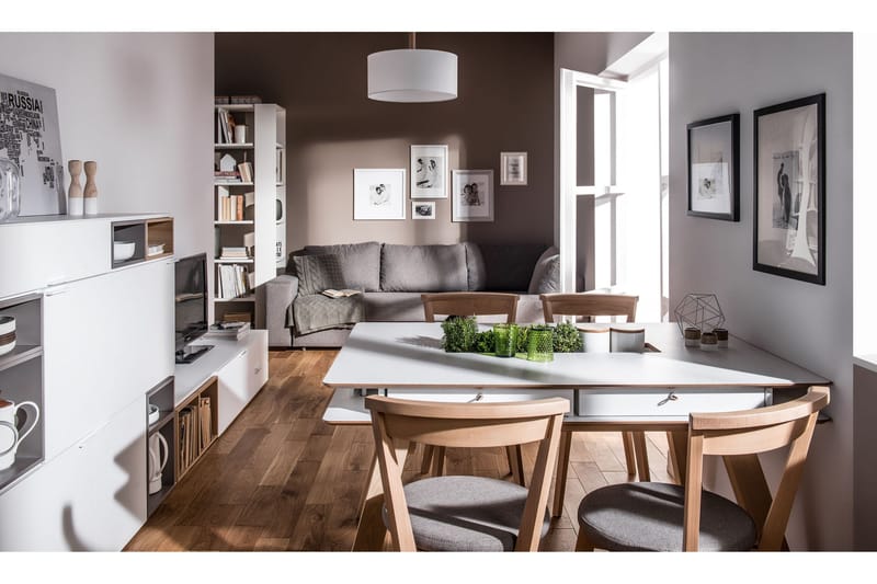 4YOU Mediabenk 187 cm Hvit - VOX - Møbler - Mediamøbel & tv møbel - TV-benk & mediabenk