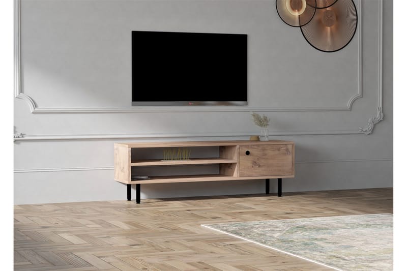 Aegonfort TV-benk 120 cm - Natur - Møbler - Mediamøbel & tv møbel - TV-benk & mediabenk