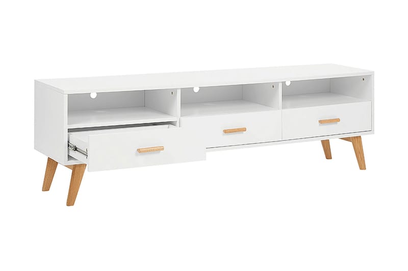 Alfambra TV-Benk 180 cm - Hvit - Møbler - Mediamøbel & tv møbel - TV-benk & mediabenk