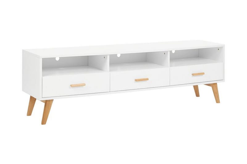 Alfambra TV-Benk 180 cm - Hvit - Møbler - Mediamøbel & tv møbel - TV-benk & mediabenk