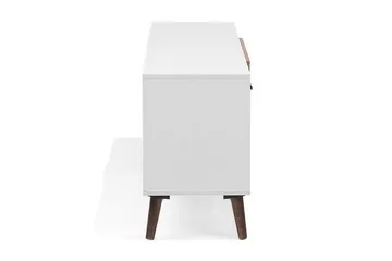Alloa TV-benk 40x180 cm - Hvit - Møbler - Mediamøbel & tv møbel - TV-benk & mediabenk