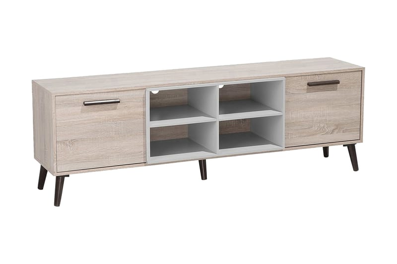 Alloa Tv-Benk 40x180 Cm - Svart - TV-benk & mediabenk