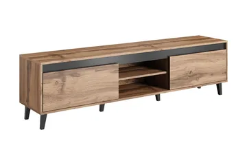 Amshyttan Tv-benk 170 cm - Natur/Antrasitt - Møbler - Mediamøbel & tv møbel - TV-benk & mediabenk
