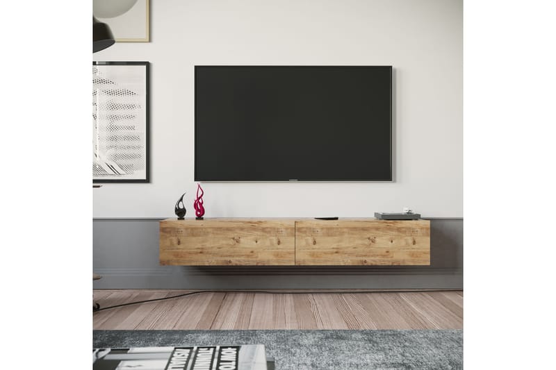 Anari TV-benk 180 cm - Natur - TV-benk & mediabenk