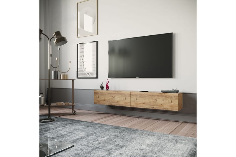 Anari TV-benk 180 cm - Natur - TV-benk & mediabenk