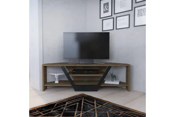 Andifli Tv-benk 120x36,8 cm - Brun - Møbler - Mediamøbel & tv møbel - TV-benk & mediabenk