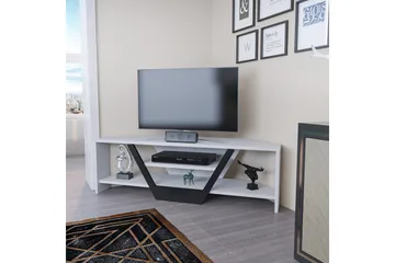 Andifli Tv-benk 120x36,8 cm - Hvit - Møbler - Mediamøbel & tv møbel - TV-benk & mediabenk
