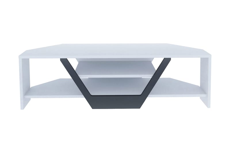 Andifli Tv-benk 120x36,8 cm - Hvit - Møbler - Mediamøbel & tv møbel - TV-benk & mediabenk