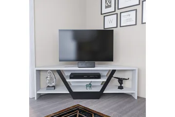 Andifli Tv-benk 120x36,8 cm - Hvit - Møbler - Mediamøbel & tv møbel - TV-benk & mediabenk