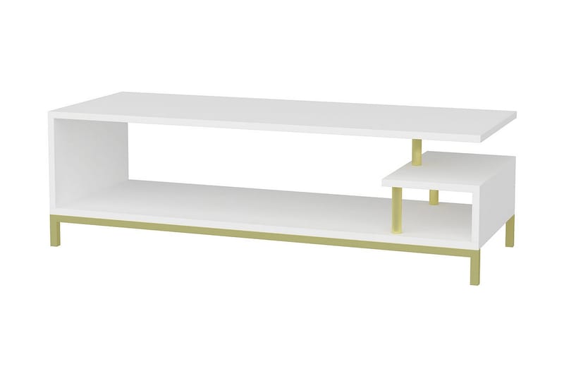 Andifli Tv-benk 120x37,6 cm - Gull - Møbler - Mediamøbel & tv møbel - TV-benk & mediabenk