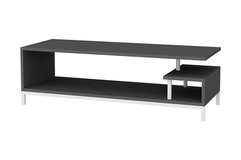 Andifli Tv-benk 120x37,6 cm - Hvit - Møbler - Mediamøbel & tv møbel - TV-benk & mediabenk