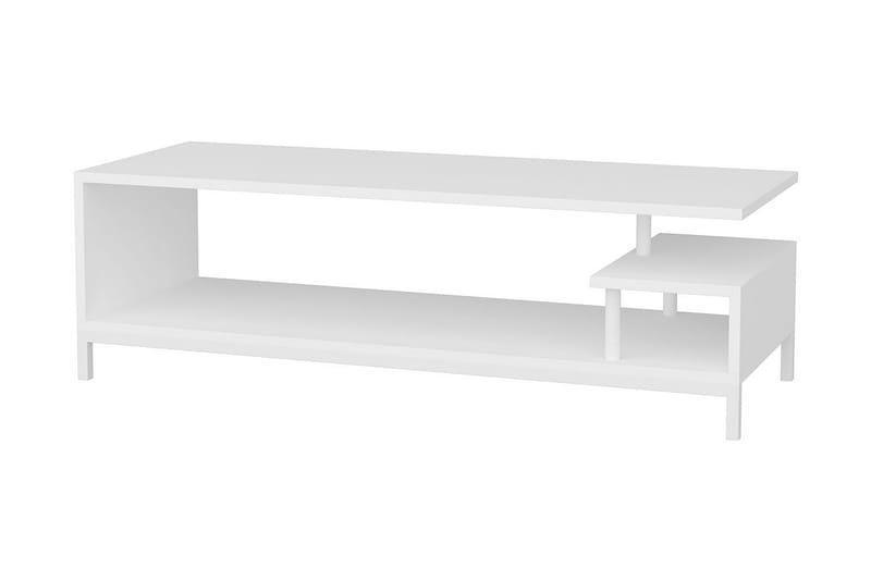 Andifli Tv-benk 120x37,6 cm - Hvit - Møbler - Mediamøbel & tv møbel - TV-benk & mediabenk