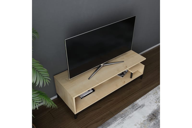 Andifli Tv-benk 120x37,6 cm - Svart - Møbler - Mediamøbel & tv møbel - TV-benk & mediabenk
