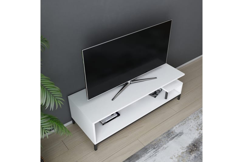Andifli Tv-benk 120x37,6 cm - Svart - Møbler - Mediamøbel & tv møbel - TV-benk & mediabenk