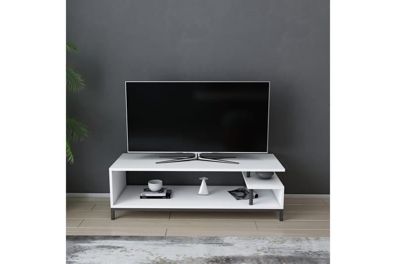 Andifli Tv-benk 120x37,6 cm - Svart - TV-benk & mediabenk