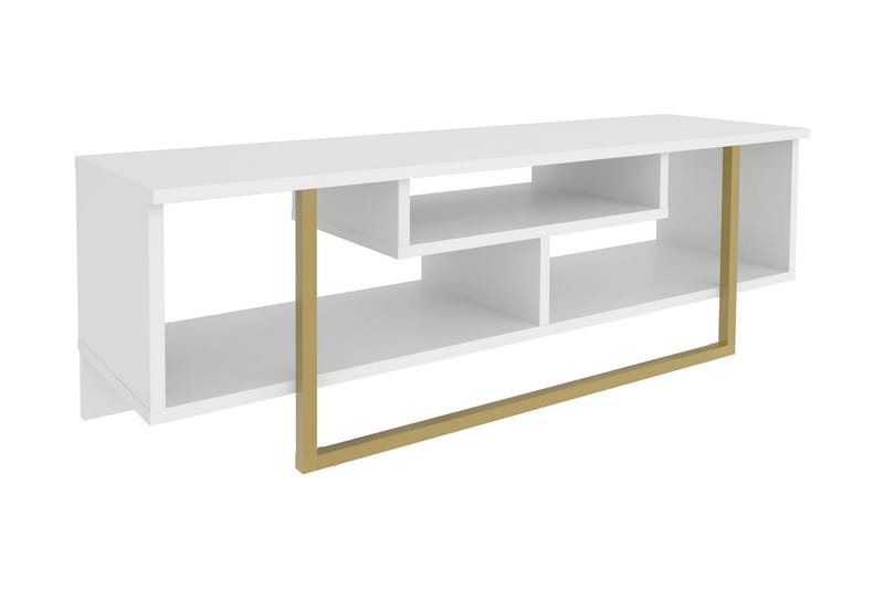 Andifli Tv-benk 120x40,2 cm - Gull - Møbler - Mediamøbel & tv møbel - TV-benk & mediabenk