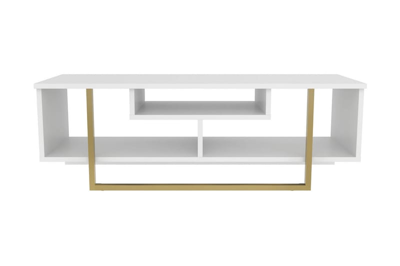 Andifli Tv-benk 120x40,2 cm - Gull - Møbler - Mediamøbel & tv møbel - TV-benk & mediabenk