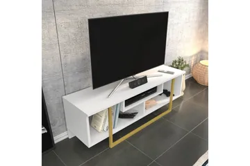 Andifli Tv-benk 120x40,2 cm - Gull - Møbler - Mediamøbel & tv møbel - TV-benk & mediabenk